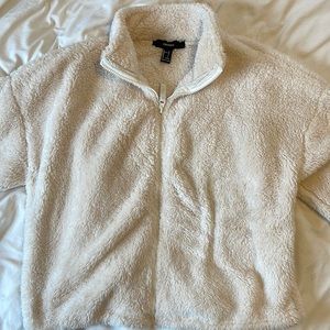 Large fuzzy sweat shirt